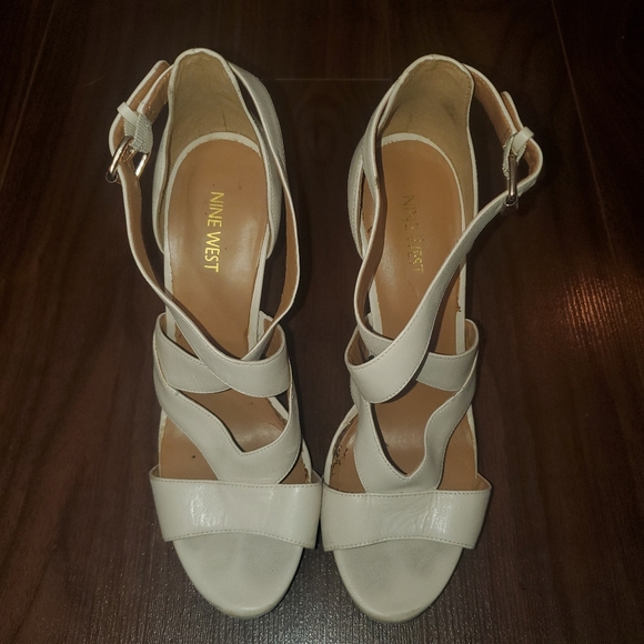 Nine West tan stiletto sandals - Picture 15 of 15